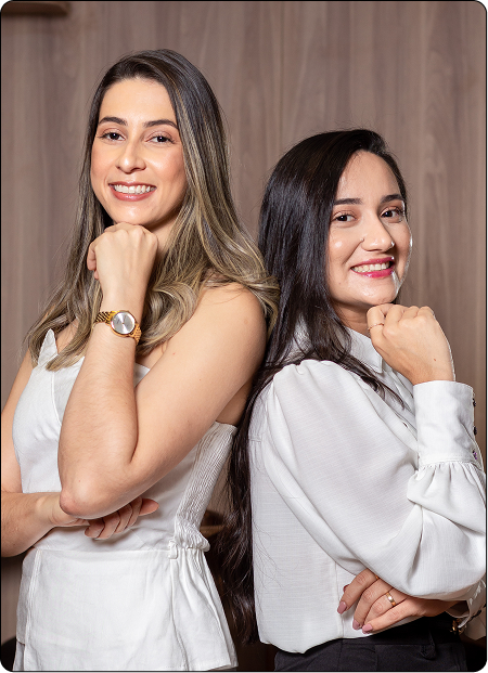 Dra. Tamiris Carmo e Dra. Maira Lima